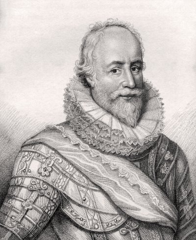 George Carew, illustration from 